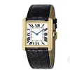 man Women fashion gold case white dial watch Quartz movement watch dress watches 07-3270Z