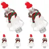 Botellas de almacenamiento 6 Set Contenedor de leche Árbol de Navidad para té Bebida El jugo de caramelo para mascotas
