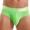 Sous-vêtements Jockmail Sexy Sous-vêtements pour hommes Slips en maille respirante String pour hommes Bikini Gay Lingerie Tangas Slip