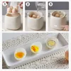 Egg Tools Smart Cooker 300W Electric Boiler Breakfast Machine Custard Steaming Autooff Generic Omelette Cooking Y230922