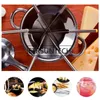 Fourks 50sets Pot multifonction en acier inoxydable Forkue Fork Chocolate Cheese Fruit Dessert Merdeuse brochette