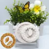 Autres fournitures de fête d'événement Rosette Feuilles Silicone Moule Résine Gâteau DIY Chocolat Cadre Photo Sucre Moules De Cuisson Moulage Décoration Outils 230923