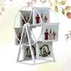 Cadres rotatifs grande roue cadre photo table de bureau vintage po spectacles de famille personnalisés pour la décoration intérieure