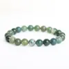 SN1086 MOSS AGATE Bracelet Emotional Support Bracelet Stress Relief Jewelry Moss Agate Anxiety Natural Stone Bracelet Shippin244b