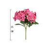 Dekorative Blumen Kränze 1 Stücke 5 Gabeln Rosa Seide Begonie Künstliche Dekoration Hochzeit Gefälschte Blume Lange 25 cm1 Drop Lieferung G Ot5Q7