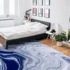 Tappeti Pigmento di marmo Blu navy Soggiorno Tappeto Tavolino Tappetino Studio Camera da letto Comodino Decorazione della casa Grande tappeto 230923