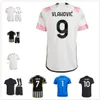 Juventus Soccer Jerseys 2023 2024 Home Away Milik Di Maria Vlahovic Kean Pogba Chiesa McKennie Locatelli Top Jerseys 23 24 Fagioli Danilo Men Player Version Uniforms