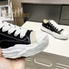 29MMY Maison Mihara Yasuhiro Schuhe klassische Designer Casual Sneakers Unisex Canvas Trainer Schnür-Plateauschuh Trim geformte Zehen Luxus Herren Damen Sneaker