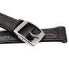 17mm 19mm Strap S bant orijinal buzağı deri kayış bandı siyah kahverengi beyaz su geçirmez yüksek kalite h220419241n