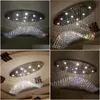 Żyrandole M Nice Design D 100% owalna lampa fali krystalicznej LUDE LED HOME L800XW200XH600 mm Nowoczesne oświetlenie Light