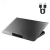 Laptop Cooling Pads Laptop Cooler Aluminum Notebook Cooler Base Portable Laptop Fan Cooling Pad L230923