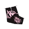 minustwo dames broek graffiti broek losse dames joggingbroek gespikkelde letterprint paar losse veelzijdige casual rechte broek nieuwe lente N