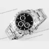 007 montre pour homme montres aaaaa u1factory mouvement suisse montre-bracelet homme jour date datejust 40mm datona panda cadran vert cadran arabe 306D