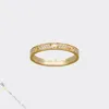 Designer de jóias de designer Ring Jewelry For Women Love Ring Ring Ring Diamond Pave Titanium Steel Rings Gold-Bip-thon Never Fading não alérgico, Silver Ring, Store/21621802