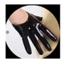 Cinq doigts gants latex fétiche mitaine 06mm plus épaisseur mince doigt sans couture unisexe naturel 3D 230923