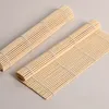 Sushi Tools 1set DIY Bamboo Maker Set Rice Making Kits Roll Cooking Chopsticks Spoon Blade Curtain 230923