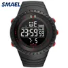 SMAEL Brand 2017 New Electronics Watch Analog Quartz Wristwatch Horloge 50 Meters Waterproof Alarm Mens Watches kol saati 1237264z