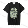 Luxurys herr designer t shirt sommar streetwear kort ärm män kvinnor hög kvalitet hiphop bomullshajar tshirts kläder street shorts ärmar kläder