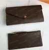 10A Josephine Wallet Moda Bolsos de embrague Cartera Cueros Hebilla Solapa Titular de la tarjeta Monedero Diseñador Mujeres Monederos largos clásicos Carteras con caja M60708