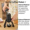 Vattenflaskor Staresso Mirage SP300 Plus Portable Espresso Maker Manual Coffee 180 ml Pot Quick Brew Double S S Creamy 230923