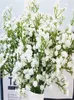 Flores decorativas Gypsophila flor artificial ramo de novia aliento del bebé planta de seda falsa para la decoración de la boda del hogar