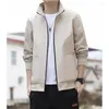 Men's Jackets Fashion Men Windbreaker Casual Solid Color Outdoor Sports Thin Coats Clothing Top Business For Mens