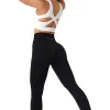 2023 Neue Yoga-Outfits NVGTN Solide nahtlose Legging Weiche Workout-Strumpfhose Fitnesshose Hohe Taille Gym Wear Lycra Spandex 230321 Original