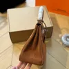 Дизайнерские сумки Kely Bags для Lady 10a Качественный меховой ткань Топ кожа 25 см размера с ремнями 4 цветные женщины для плеча Классическое новое прибытие с оригинальной коробкой