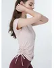 Lu Lu Lemons Women Yoga Outfits T Shirts Summer Girls Shirts Sport Short Sleeve Ladies Sportswear Gym Övningar