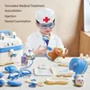 Strumenti Laboratorio BrainTraining Giocattolo per bambini Giocattoli da dottore Valigia Controlli dentistici Infermiera ospedaliera Giochi di finzione Gioco per bambini Creativo 230922