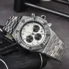 Запястье на 2023 г. Новые мужские AP Watches All Dial Work Quartz Watch High Caffure Top Brand Chronograph Watch Band Men Fashion A0