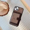 Luxurys Designers Leather Phone Case Shockproof Brand iPhone Case for iPhone 12 Pro Max 11 13 Pro Max x 14レター電話ケースCyg239237-5