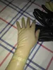 Cinq doigts gants latex fétiche mitaine 06mm plus épaisseur mince doigt sans couture unisexe naturel 3D 230923