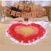 Noel dekorasyonları 10003000pcs renkli yapay gül yaprakları düğün petalas doğum günü ipek çiçek tay aksesuarları romantik dekor 230923