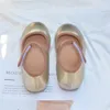 Sneakers Girls Casual Sneaker Schoenen Zapatos Informales Mary Janes 2023 Champagne Children Shoes for Kids Caramel Trim 230922