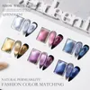 Vernis à ongles 15 couleurs Sparkly Sky Gel magnétique Violet Bleu Holographique Chat Magique Soak Off UV Aimant Art 230922