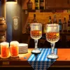 Vinglas med 6 glas stamvaror med präglad design vintage dricksglas för jubileum bröllopsfest gynnar 230923