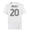 23 24 Milans Ibrahimovic Giroud Soccer Jerseys 2023 Pulisic Theo Tonali Reijnders Shirt Romagnoli Rafa Leao S.Castillejo Reijnders Loftus-Cheek Football Uniform