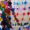 Other Event Party Supplies Star Wave Point Star Rain Silk Curtain Birthday Party Background Wall Wedding Decoration Dessert Table Layout Supplies 230923