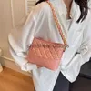 Cross Body Xiaoxiangjia Fashion Simple Style Crossbody Women's Bag 2023 Summer New Diamond Checker Shoulder Bag Wandering Bagstylisheendibags