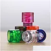 Other Household Sundries 810 510 Thread Plastic Wide Bore Drip Tip Moutiece Cap Er Colorf Tips For Tfv8 Prince Big Baby Atomizer Dro Dhm6B