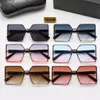 Luksusowa marka marki retro ponadwymiarowe spolaryzowane okulary przeciwsłoneczne dla kobiet mężczyzn vintage odcienie Uv400 Klasyczne metalowe okulary słońca 5503