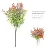 Decorative Flowers Eucalyptus Simulated Green Plant Money Leaf Small Bundle Flower Home Wedding Decoration