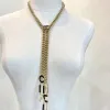 Mode Neue Brief Anhänger Halsketten 18K Gold Schmuck 2023 Designer Geschenke Charme Halskette Liebe Choker Klassische Design Schmuck CYG2392216-3