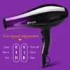 Hair Dryers Strong Power 3200w Ionic Blow Dryer Female Professional Wind dryer Silent Gradient Styling Tool Comb Nozzle 230922