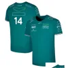 Abbigliamento da moto F1 2023 T-shirt ufficiale da uomo per pilota Forma 1 T-shirt da corsa per squadra T-shirt da pilota 14 e 18 Maglia oversize Dro Dhj2T