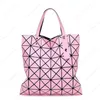 Высококачественная женская сумка бродяга March New 6 Grid Tube Frosted Geometric Diamond Single Plound Crossbody Triangle Designer Descagbag