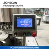 Zonesun 자동 바이알 충전 및 밀봉 기계 Ampoule 병 구강 솔루션 포장 장비 ZS-AFC12P
