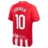 ATLETICO MADRIDS SOCCER JERSEYS GRIEZMANN 24 25 4th Training Anniversary 2024 2025 M.llorente Koke Saul Correa Lemar Football Kirt Men Kid Kit sets uniformes