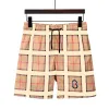 Dames Heren Shorts Designer Zomer Strandshorts Katoen Mode Plaid Gedrukt Broek met trekkoord Relaxed Homme Casual Street chic Joggingbroek hoog Aziatische maat M-3XL